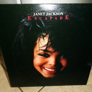janet jackson escapade 1990 6 track remix dj 12" - pop rock dj black cat michael